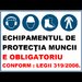 Placuta echipamentul de protectia muncii e obligatoriu conform legii 319/2006